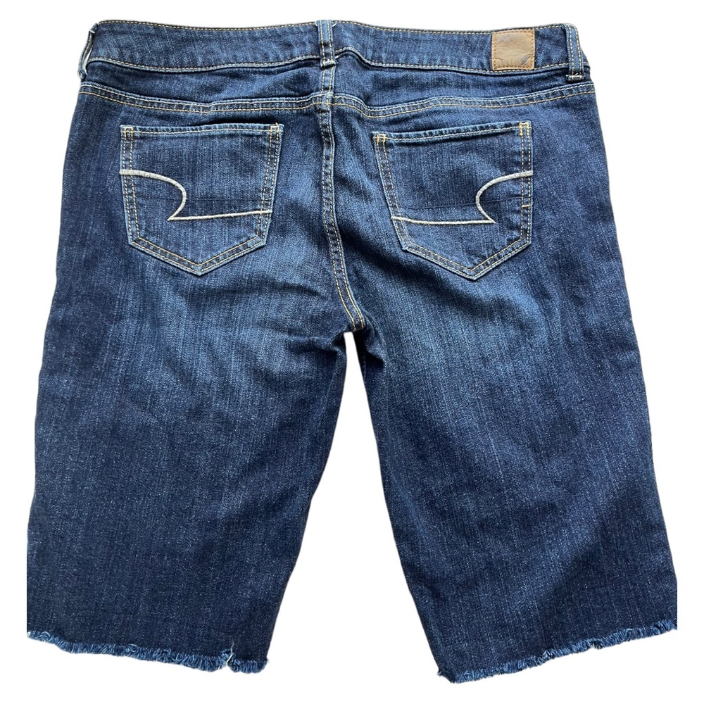 American Eagle Skinny Bermuda Jean Shorts
